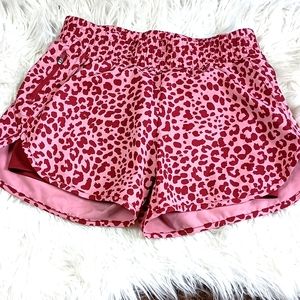 Avia animal print size 4/6 lined athletic shorts